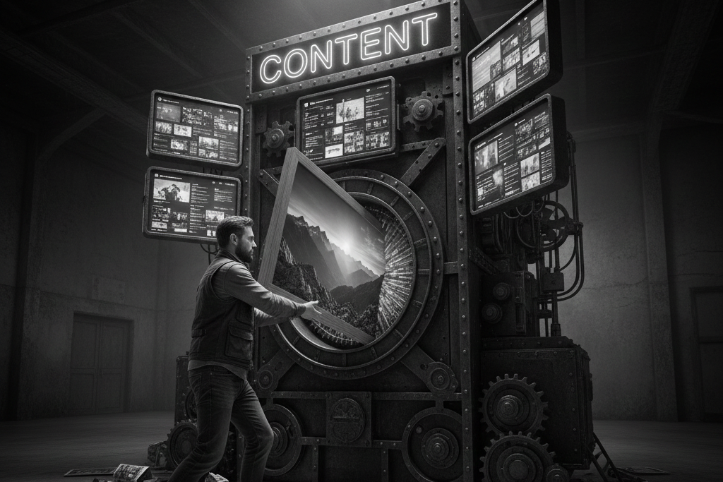 Why Your Photography Isn’t “Content”