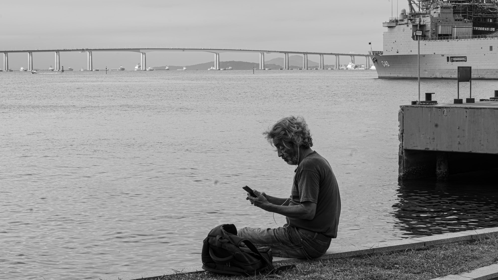 A Photo Story: Nobody Is Looking at the View